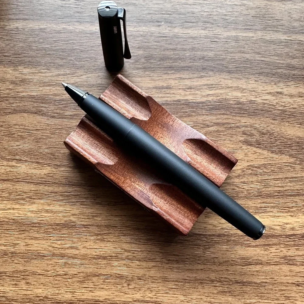 Lamy Studio LX All-Black Pens (Fountain, Rollerball, and Ballpoint